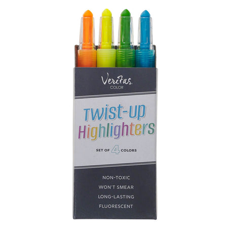Twist and Glide 4 Piece Highlighter Set