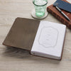 Stand Firm in the Faith Honey-brown and Espresso Faux Leather Classic Journal - 1 Corinthians 16:13