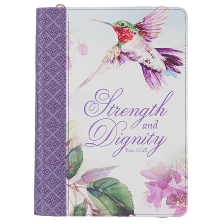 Walk By Faith Pink Floral Large Wirebound Journal - 2 Corinthians 5:7