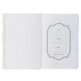 Everything Beautiful White Faux Leather Classic Journal - Ecclesiastes 3:11