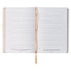 Everything Beautiful White Faux Leather Classic Journal - Ecclesiastes 3:11