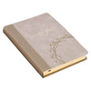 Amazing Grace Taupe Crown of Thorns Classic Faux Leather Journal - Isaiah 53:5