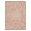 Everything Beautiful Blush Floral Faux Leather Journal with Zipper Closure - Ecclesiastes 3:11 - KI Gifts Christian Supplies