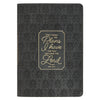 I Know the Plans Graphite Gray Classic Journal—Jeremiah 29:11 - KI Gifts Christian Supplies