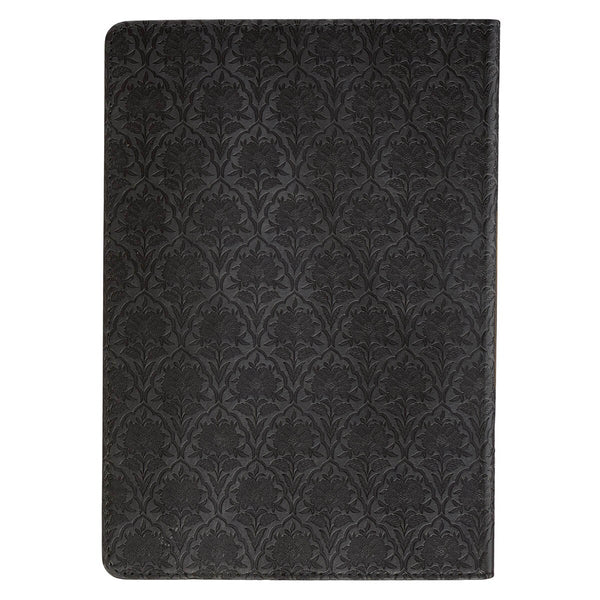 I Know the Plans Graphite Gray Classic Journal—Jeremiah 29:11