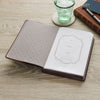 Hope in the Lord Chestnut Brown Faux Leather Classic Journal - Isaiah 40:31