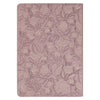 Strength and Dignity Dusty Purple Floral Faux Leather Classic Journal - Proverbs 31:25