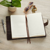 Man of God Espresso Brown Faux Leather Journal Cover with Magnetic Closure