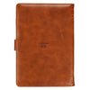 Stand Firm in the Faith Honey-Brown Faux Leather Journal Cover with Magnetic Closure - 1 Corinthians 16:13