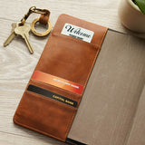 Stand Firm in the Faith Honey-Brown Faux Leather Journal Cover with Magnetic Closure - 1 Corinthians 16:13