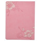 Prayerful Parenting Pink Faux Leather Prompted Prayer Journal