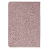 Be Still and Know Mauve Floral Faux Leather Slimline Journal - Psalm 46:10
