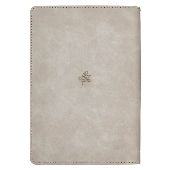 Everything Beautiful Taupe Faux Leather Slimline Journal - Ecclesiastes 3:11
