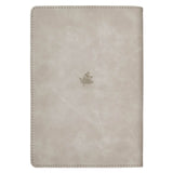 Everything Beautiful Taupe Faux Leather Slimline Journal - Ecclesiastes 3:11