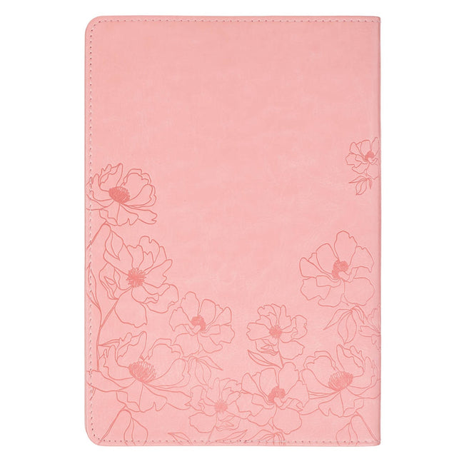 Amazing Grace Pink Floral Slimline Journal