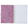 Trust in the Lord Purple Bloom Wirebound Journal - Proverbs 3:5
