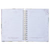 Trust in the Lord Purple Bloom Wirebound Journal - Proverbs 3:5
