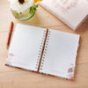 Hope Autumn Garden Spiral Journal - Romans 15:13