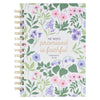 Faithful Promise Lavender Garden Spiral Journal - Heb 10:23