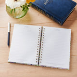 Faithful Promise Lavender Garden Spiral Journal - Heb 10:23