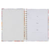 Bless You and Keep You Blue Floral Spiral Journal - Numbers 6:24