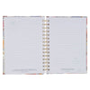 Bless You and Keep You Blue Floral Spiral Journal - Numbers 6:24