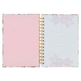 Things Are Possible White Poppy Spiral Journal - Matthew 19:26