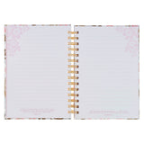 Things Are Possible White Poppy Spiral Journal - Matthew 19:26