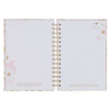 Bless and Keep You Blush Bloom Spiral Journal - Numbers 6:24