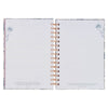 Trust in the Lord Blue Botanical Spiral Journal - Proverbs 3:5
