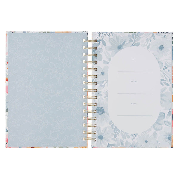 Teachers Plant Seeds Coral Garden Spiral Journal
