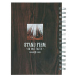 Stand Firm in the Faith Redwood Spiral Journal - 1 Corinthians 16:13