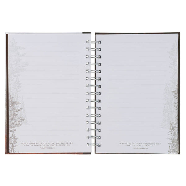 Stand Firm in the Faith Redwood Spiral Journal - 1 Corinthians 16:13