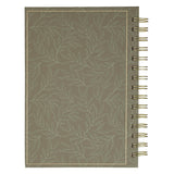 I Am With You Always Green Botanical Leaf Spiral Journal - Matthew 28:20