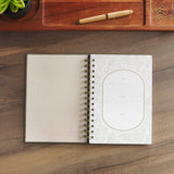 I Am With You Always Green Botanical Leaf Spiral Journal - Matthew 28:20