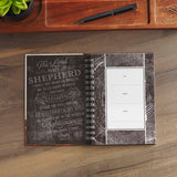 Shepherd Brown Pastoral Spiral Journal Psalm 23:3