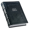 Black Faux Leather King James Study Bible with Thumb Index