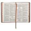 Lion Brown Faux Leather Kid's King James Version Bible