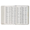 Pearlized White Large Print Compact King James Version Bible