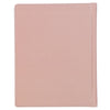 Rosy Coral Floral Faux Leather Hardcover King James Version Note-taking Bible