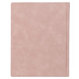 Dusty Peach Faux Leather Hardcover Large Print King James Version Note-taking Bible