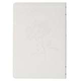 White Faux Leather Super Giant Print King James Version Bible with Thumb Index