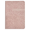 Blush Pink Floral Faux Leather Compact King James Version Bible - KI Gifts Christian Supplies