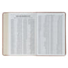 Blush Pink Floral Faux Leather Compact King James Version Bible