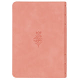 Coral Dawn Floral Large Print Compact King James Version Bible 