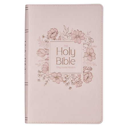 NLT Giant Print Premium Value Bible, Filament-Enabled Edition, Lavender Vine