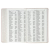 Blush Floral Faux Leather Standard-size Giant Print KJV Bible Thumb Index