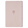 Blush Floral Faux Leather Standard-size Giant Print KJV Bible Thumb Index