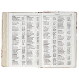 Pink Floral Faux Leather Giant Print Standard-Size King James Version Bible with Thumb Index