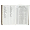 Brown Crown of Thorns Giant Print Full-size King James Version Bible with Thumb Index